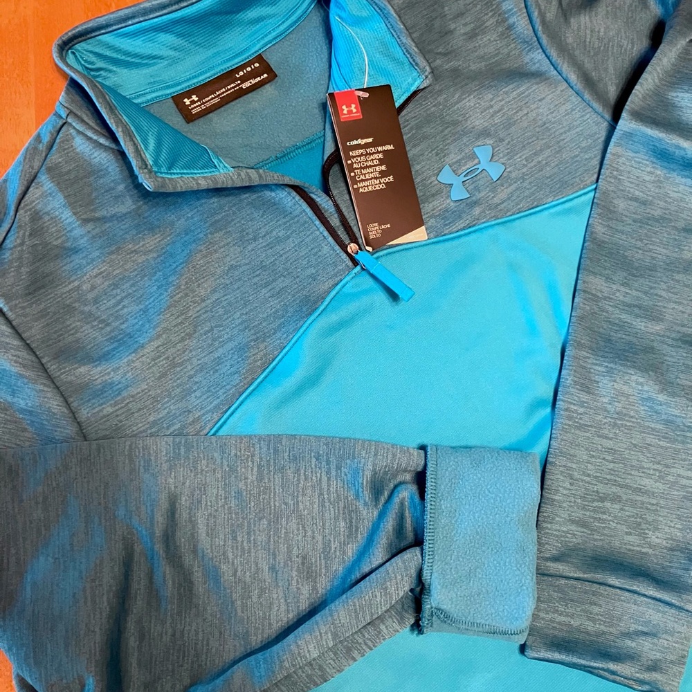 Men’s Under Armour Blue Performance Quarter-Zip Jacket